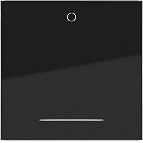 Hager Wippe Schalter Nachtschwarz glänzend WAW1034BG - Bild 1