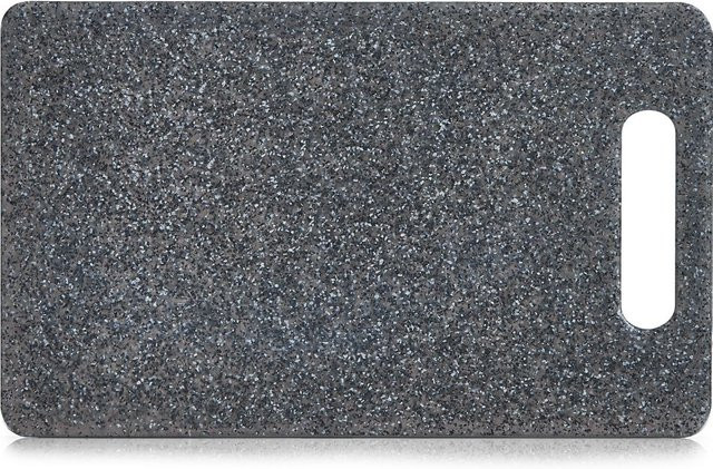 Schneidebrett Zeller Present aus Kunststoff in Grau, B/T/H: 25,0 x 15,0 x 15,0 cm - Bild 1