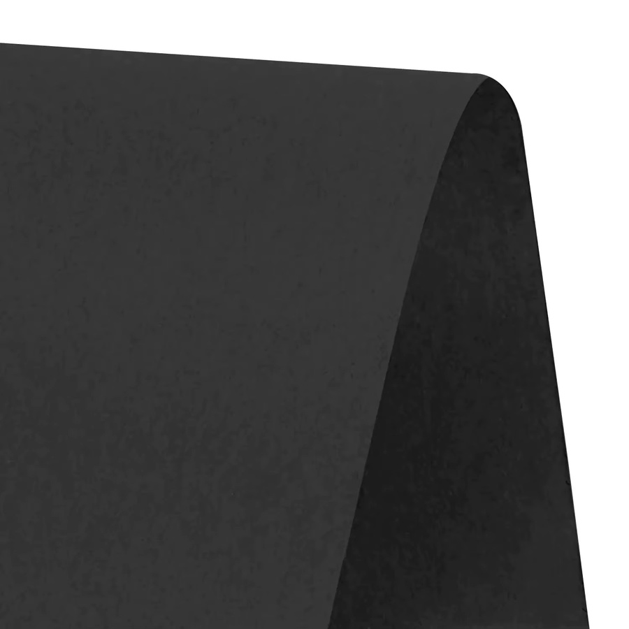 Schwarze Kraftpapierrolle aus mattem Konstruktionspapier für Verpackungen und Bastelarbeiten - Bild 2