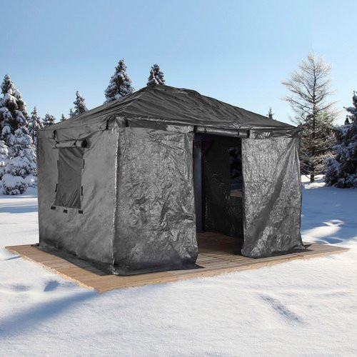 Sojag Winterabdeckung für Pavillon 12x16, grau, aus Polyester - Bild 5