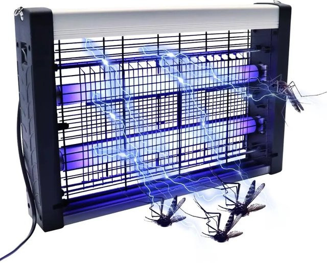 JOYINLED Hochleistungs-Mückenvernichtungslampe UV-Insektenfalle für Innen- und Außenbereiche - Bild 1