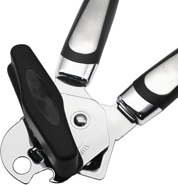 Multifunktionaler manueller Dosenöffner und Flaschenöffner aus Edelstahl von Fishine in Bunt mit ergonomischem Griff - Bild 1