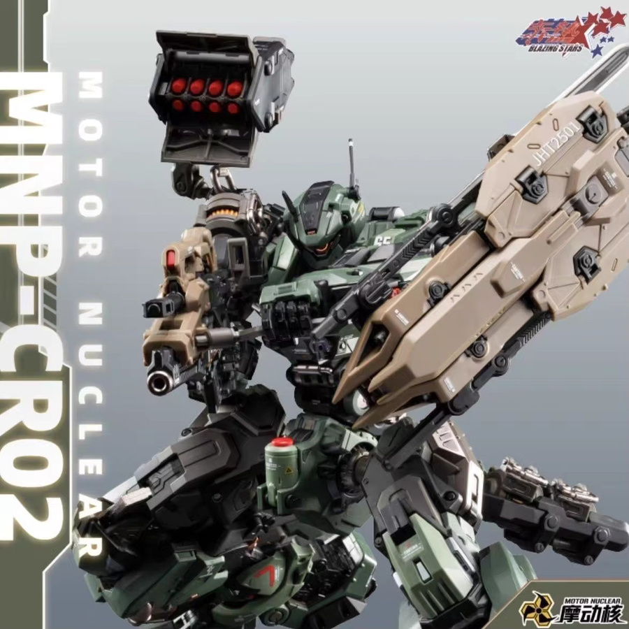 Motor Nuclear MNP Jihu 2 Typ 65 CR02 Loyal And Brave Typ Angriffs-Mecha MG Bausatz, PVC-Modelle - Bild 2