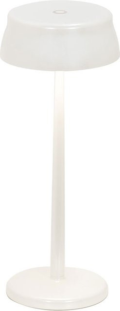 Zafferano Sister Light Wi-Fi LED-Akkuleuchte in Weiß glänzend, dimmbar und wetterfest nach IP65 für Garten, Terrasse und Balkon - Bild 1