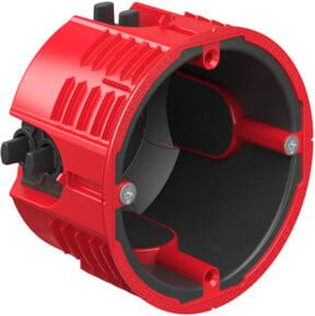 KAISER Geräte-Verbindungsdose 9464-05 Brandschutztauglich Massivholz Rot Durchmesser: 60 mm - Bild 1