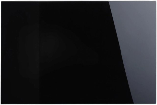 Relaxdays Magnettafel aus Glas und Metall in Schwarz, Breite: 100 cm, Höhe: 60 cm - Bild 1