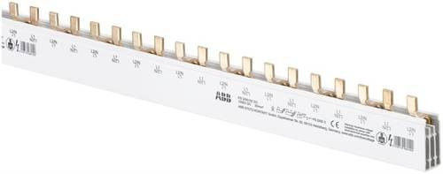 ABB 2CDL220130R3830 PS 2/38/30 H DC Phasenschiene, 2-Phasen, 38 Pins, 30qmm, Weiß - Bild 1
