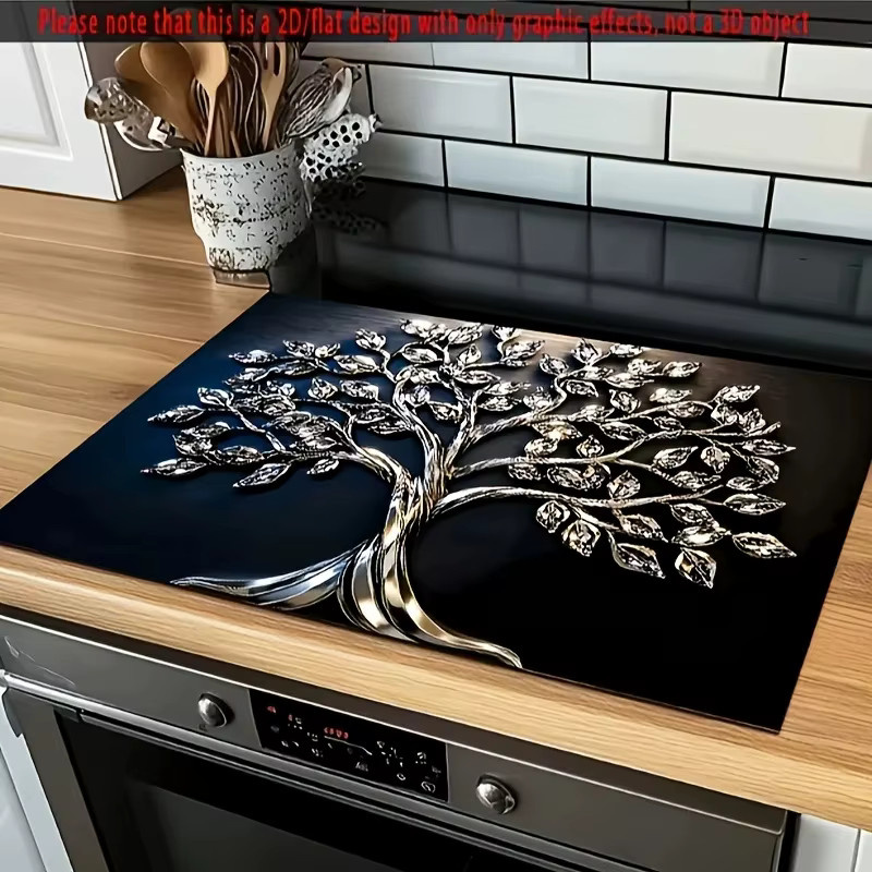 American Retro Staubpad in Schwarz, saugfähiges dekoratives Pad für Waschmaschinen und Kühlschränke - Bild 2