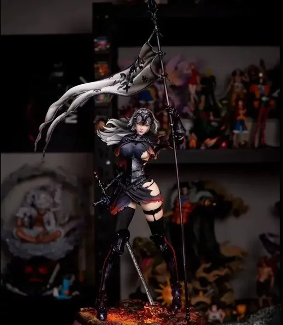 Bandai Fate Grand Order Jeanne D'Arc Flag PVC-Statue, 65cm, Kunststoff - Bild 1