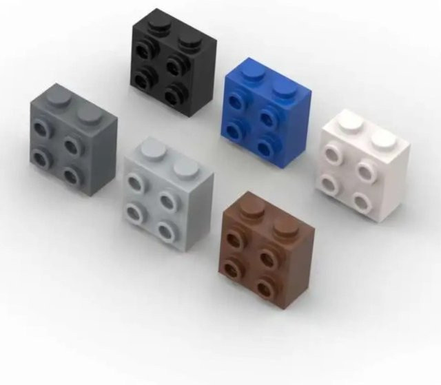 SixBricks Bausteine Kit, 10-teiliges Set, Zubehör - Bild 1