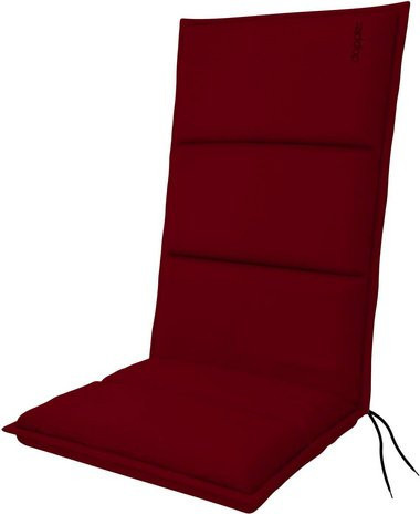DOPPLER Auflage City in Weinrot aus 100% Polyester, B/H/L: 48 x 6 x 119 cm - Bild 1