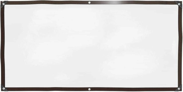 vidaXL Plane mit Ösen aus Polyethylen in Transparent, B/H: 1 x 2 m - Bild 1