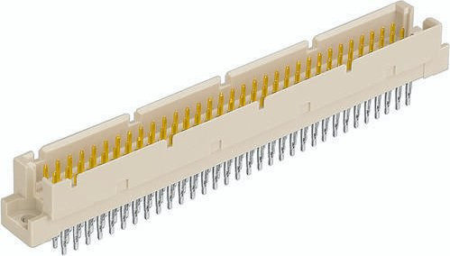 HARTING Messerleiste aus Messing in Weiß, 3 Reihen, Artikelnummer 09791962961 - Bild 1