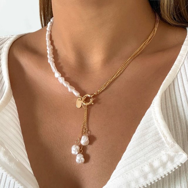 Ingemark Halskette, Perle, Gold, Damen - Bild 1