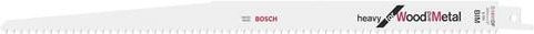 Bosch Säbelsägeblatt S 14 11 DF Bimetal für Holz und Metall, 100 Stück, Silber - Bild 1