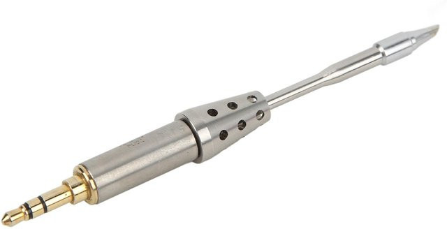 Fishine Universal Lötkopf aus Aluminiumlegierung in Silber, Hitzebeständige Mini Lötspitze für elektrische Lötarbeiten - Bild 1