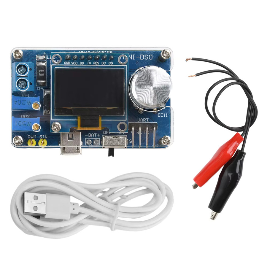 Aideepen DIY Mini Digital Oszilloskop Elektronik-Kit mit 0,96 Zoll Display in Blau - Bild 2