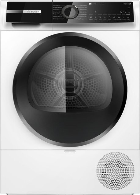 Bosch WQN246D41 Serie 6 Wärmepumpentrockner in Weiß mit 9 kg Kapazität, App-Steuerung und SelfCleaning Condenser - Bild 1