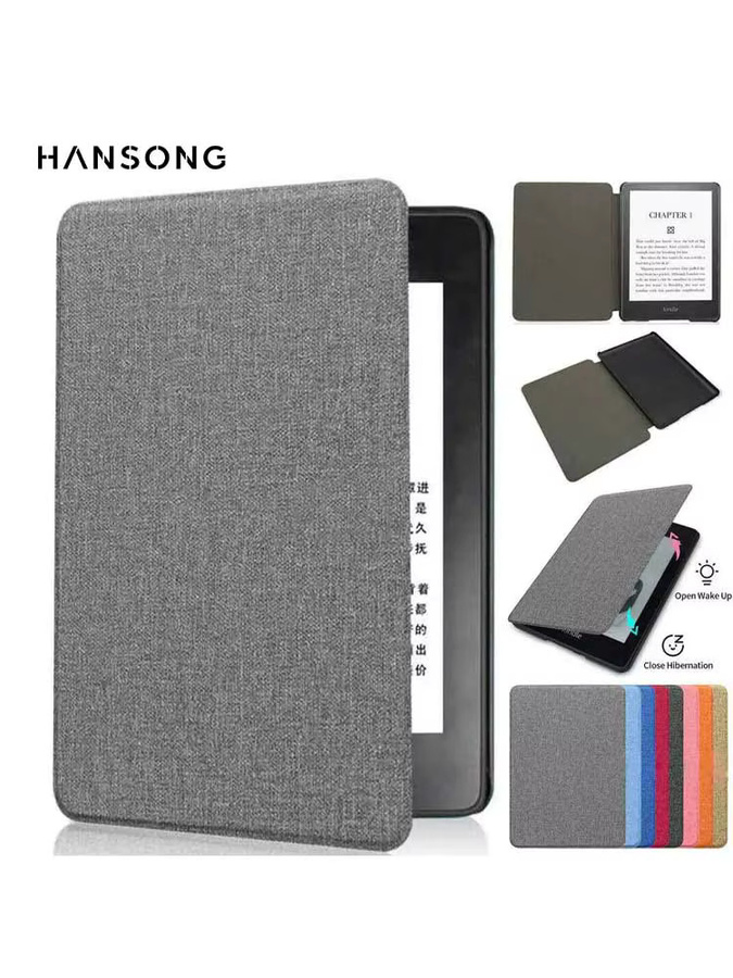 Hansong Magnetische Hülle für Kindle Paperwhite Colorsoft und verschiedene Generationen, Schwarz - Bild 6