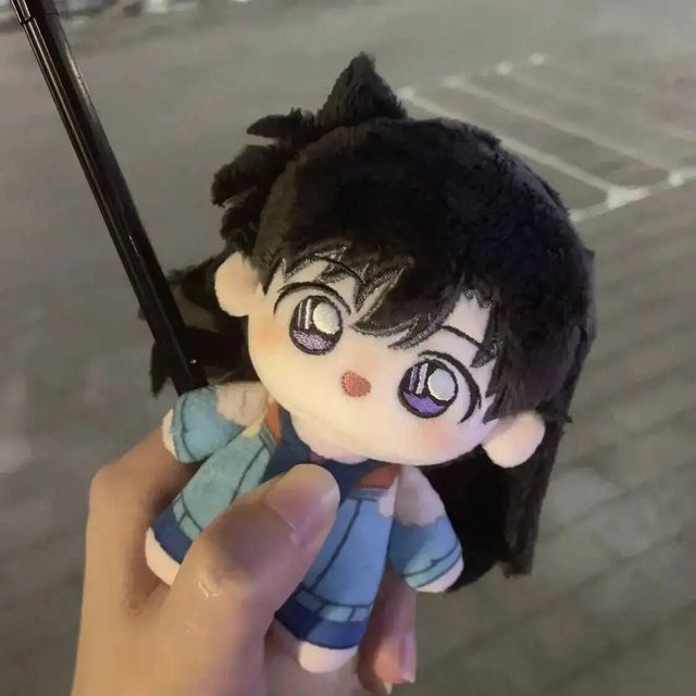 Yiran Health & Beauty Conan-Zubehör Kudo Shinichi Puppe Plüschtier, 12cm, ab 6 Jahren - Bild 1