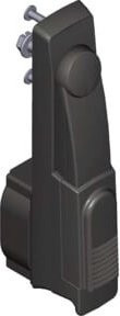 Siemens Indus.Sector Schwenkhebelschließung für Wandverteiler in Schwarz aus Kunststoff 8GK9560-0KK06 - Bild 1