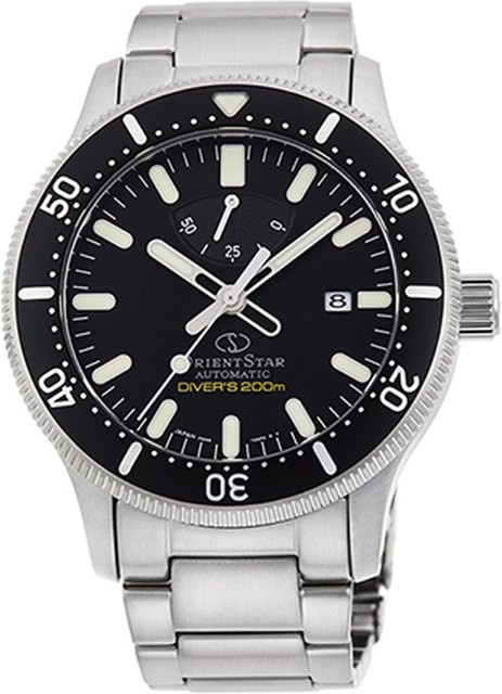 Orient Star Armbanduhr Sport Diver, Automatik, Edelstahl, Schwarz, 43 mm, Herren - Bild 1