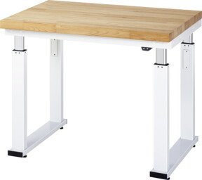 STIER Elektrisch Höhenverstellbare Werkbank Premium B/T/H: 100 cm x 70 cm x 74-114 cm - Bild 1