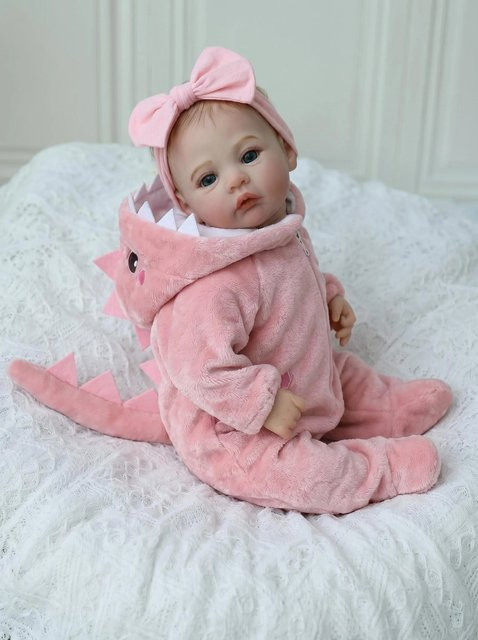 NPK Neugeborenen-Babypuppe, 18 Zoll, lebensecht, kuschelig, ab 0 Jahren - Bild 1