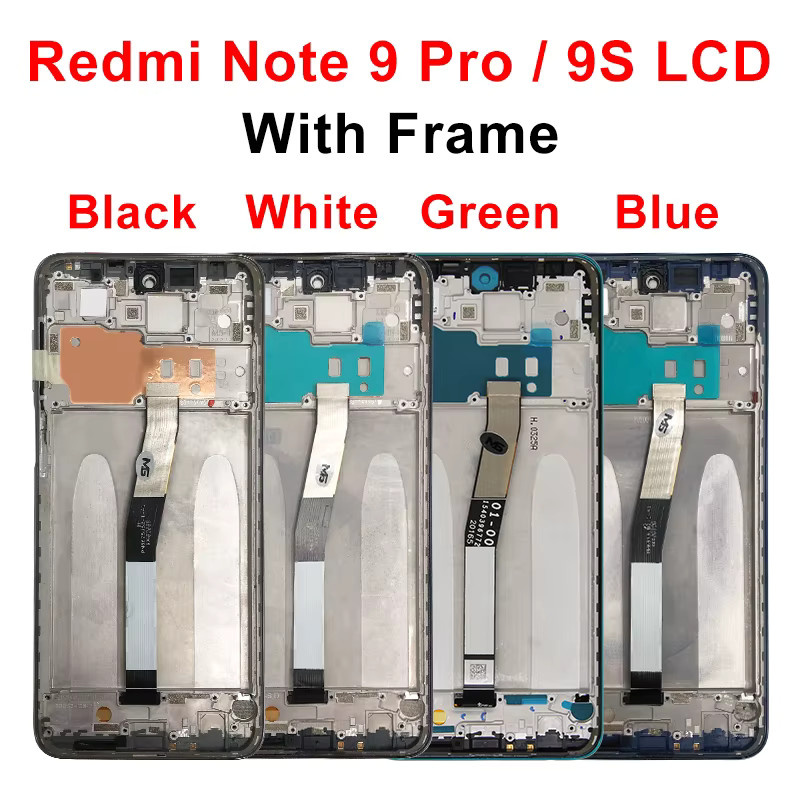 IPS Display Touchscreen für Xiaomi Redmi Note 9, Redmi Note 9S und Redmi Note 9 Pro in Schwarz - Bild 4