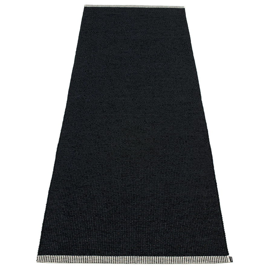 Pappelina Mono Teppich Schwarz B: 85 cm, L: 260 cm - Bild 1