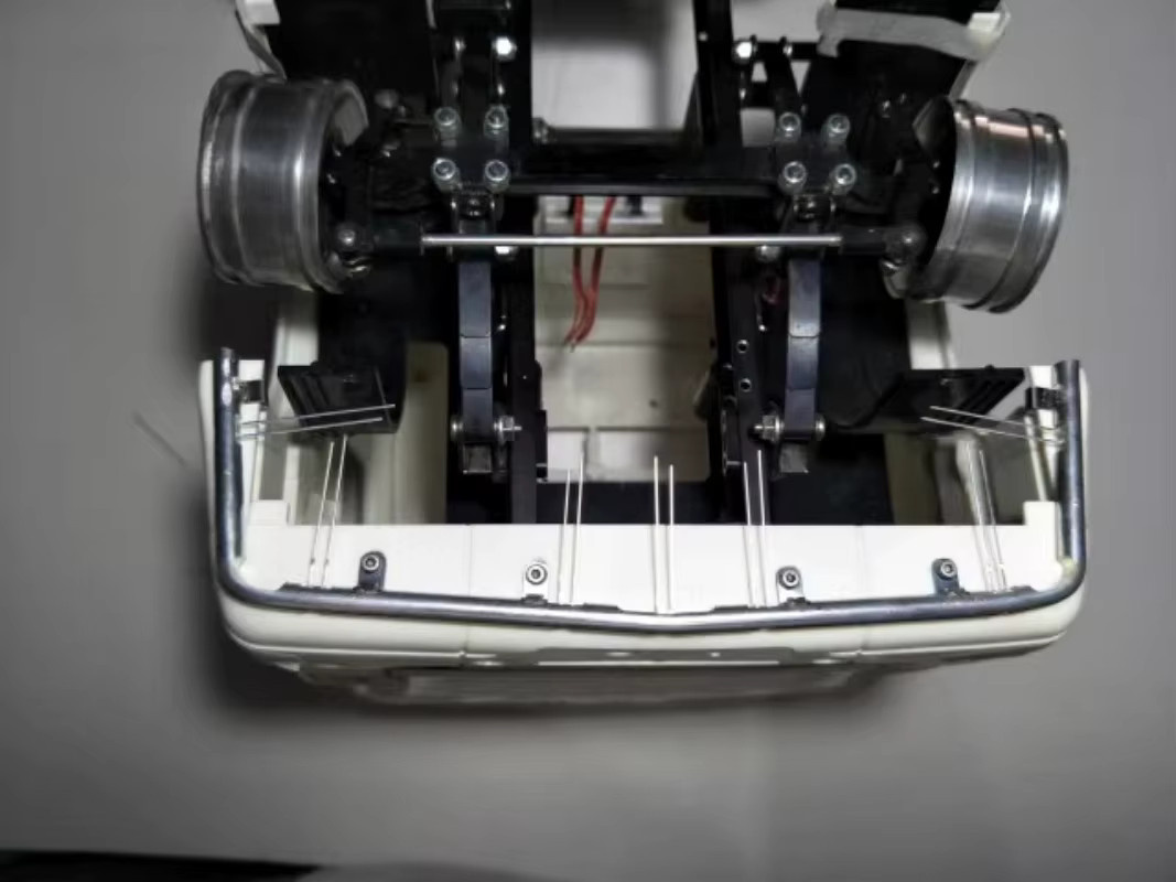 Tamiya LED-Frontbodenleuchten Zubehör, Aluminiumlegierung, 1:14 - Bild 1