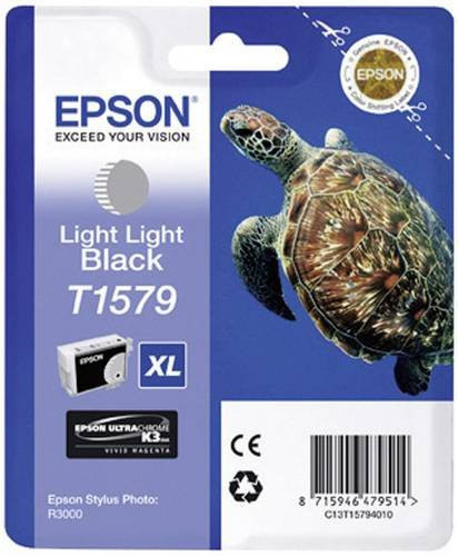 Epson Druckerpatrone T1579 XL Original Light Schwarz C13T15794010 - Bild 1