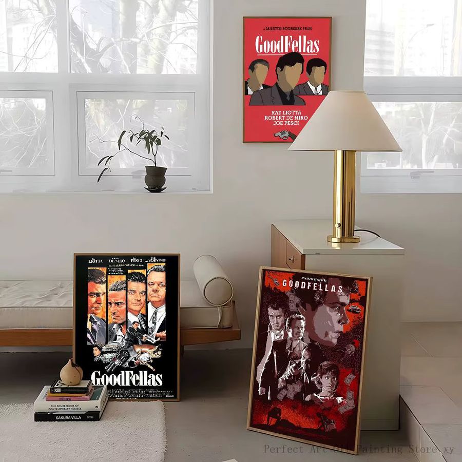 Goodfellas Film Poster aus Papier als Kunstgemälde für dein Schlafzimmer, den Eingangsbereich oder dein Café - Bild 5