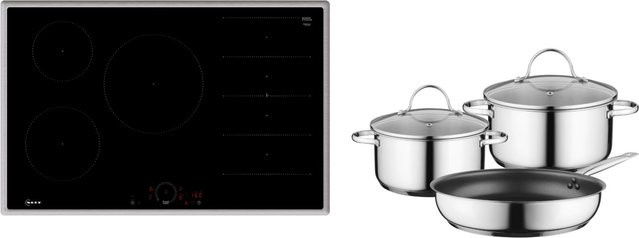 Neff Autark-Induktionskochfeld T68SHV4L0 mit Z943SE0 in Schwarz mit Smart Home Integration und App-Steuerung - Bild 1