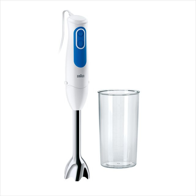 Braun MultiQuick 3 MQ 3000 Smoothie+ Stabmixer-Set in Weiß/Blau - Bild 1