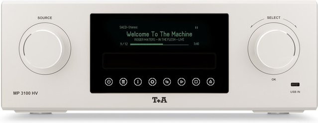 T+A Netzwerkspieler MP 3100 HV G3 (V2) in Silber/Schwarz mit Wi-Fi - Bild 1