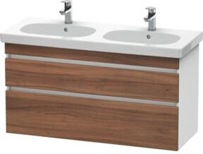 Duravit Waschtischunterschrank DuraStyle, Farbe Braun, wandhängend, B/T/H: 115 x 45,3 x 61 cm - Bild 1