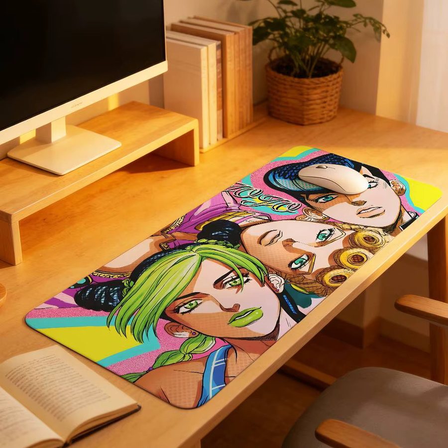 J-JoJo's B-Bizarre Adventure Mauspad Schreibtischunterlage in Multicolour - Bild 4