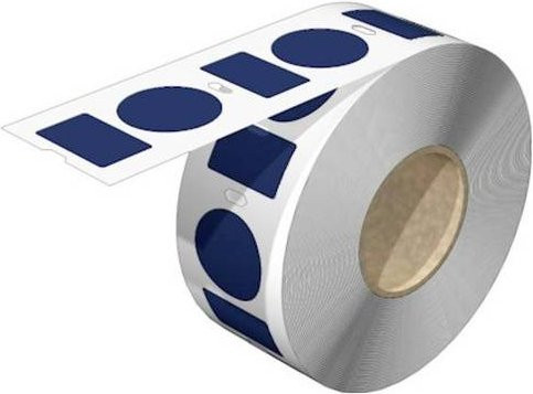 Weidmüller Gerätemarkierung THM SE-M 25 BL aus Papier, Blau, 250 Stück - Bild 1