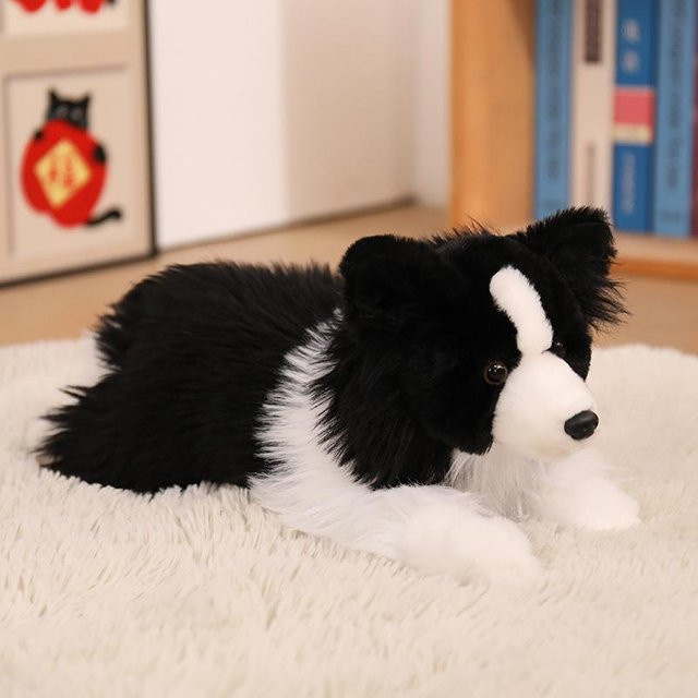Border Collie Stofftier, Plüschtier, 25cm, ab 14 Jahren - Bild 1