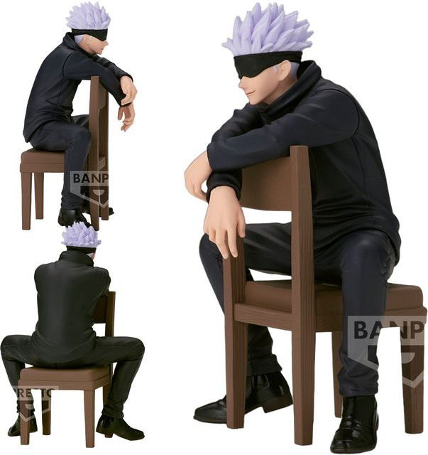 Bandai Jujutsu Kaisen Gojo Satoru Actionfigur, Nudelstopper-Modellfigur - Bild 1
