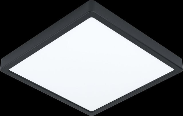 Eglo LED Aufbauleuchte Fueva quadratisch Weiß-Schwarz 20,5W - Bild 2