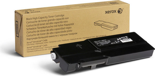 Xerox Original Tonerpatrone Schwarz High Capacity für VersaLink C400DN, C400N, C400V/DN, C400V/DNM, C405DN, C405N, C405V/DN, C405V/DNM (106R03516) - Bild 1