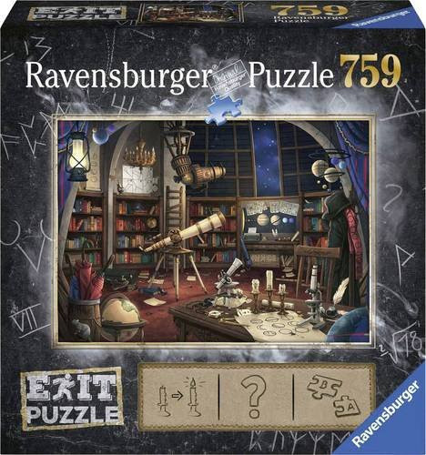 Ravensburger EXIT Sternwarte Escape Room Puzzle mit Astronomie-Motiv - Bild 1