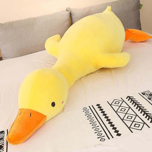 Kidsly Ente, Plüschmatte, Stofftierkissen, 140 cm, ab 12 Jahren - Bild 1