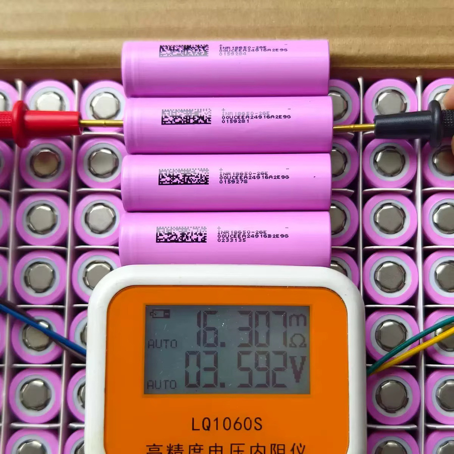 NDNNAS 18650 Lithium-Ionen Akku 3,7 V mit 2600 mAh und 13A Entladestrom - Bild 2