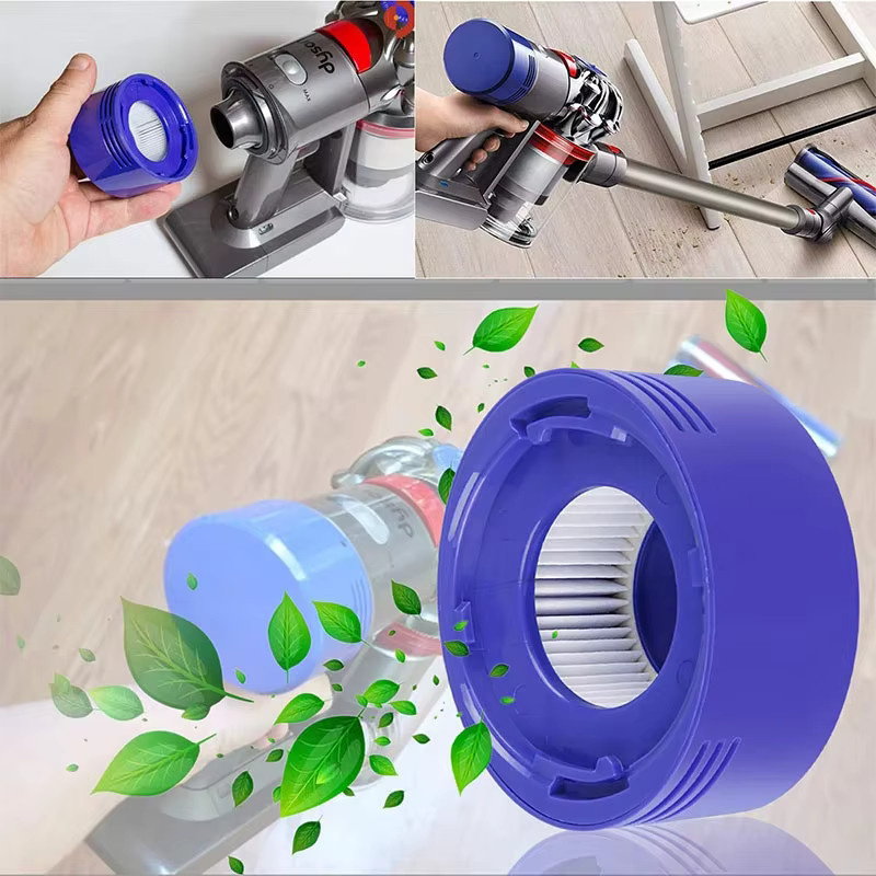 HEPA-Filter Set für Dyson V7 und V8 als Ersatzteile für vorne und hinten, waschbare Filter für dein Reinigungsgerät - Bild 3