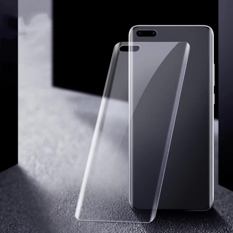 UV-gehärtetes Glas Displayschutzfolie für Honor Magic 4 5 6 Pro Lite sowie Honor 100 90 80 70 60 50 Pro, transparent, gebogenes Vollkleber-Design - Bild 2