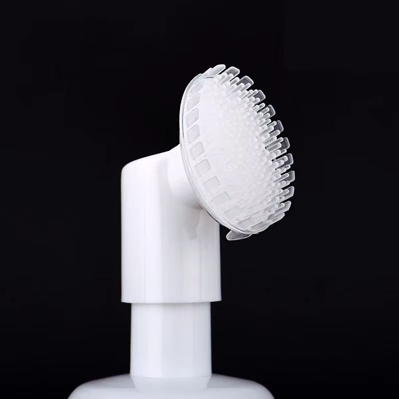 Mousse-Pumpspender mit Silikon-Bürstenkopf, 100 ml, für Gesicht und Haare - Bild 4