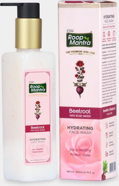 Roop Mantra Gesichtswaschgel Rote Bete & Rosenwasser, 200 ml - Bild 1